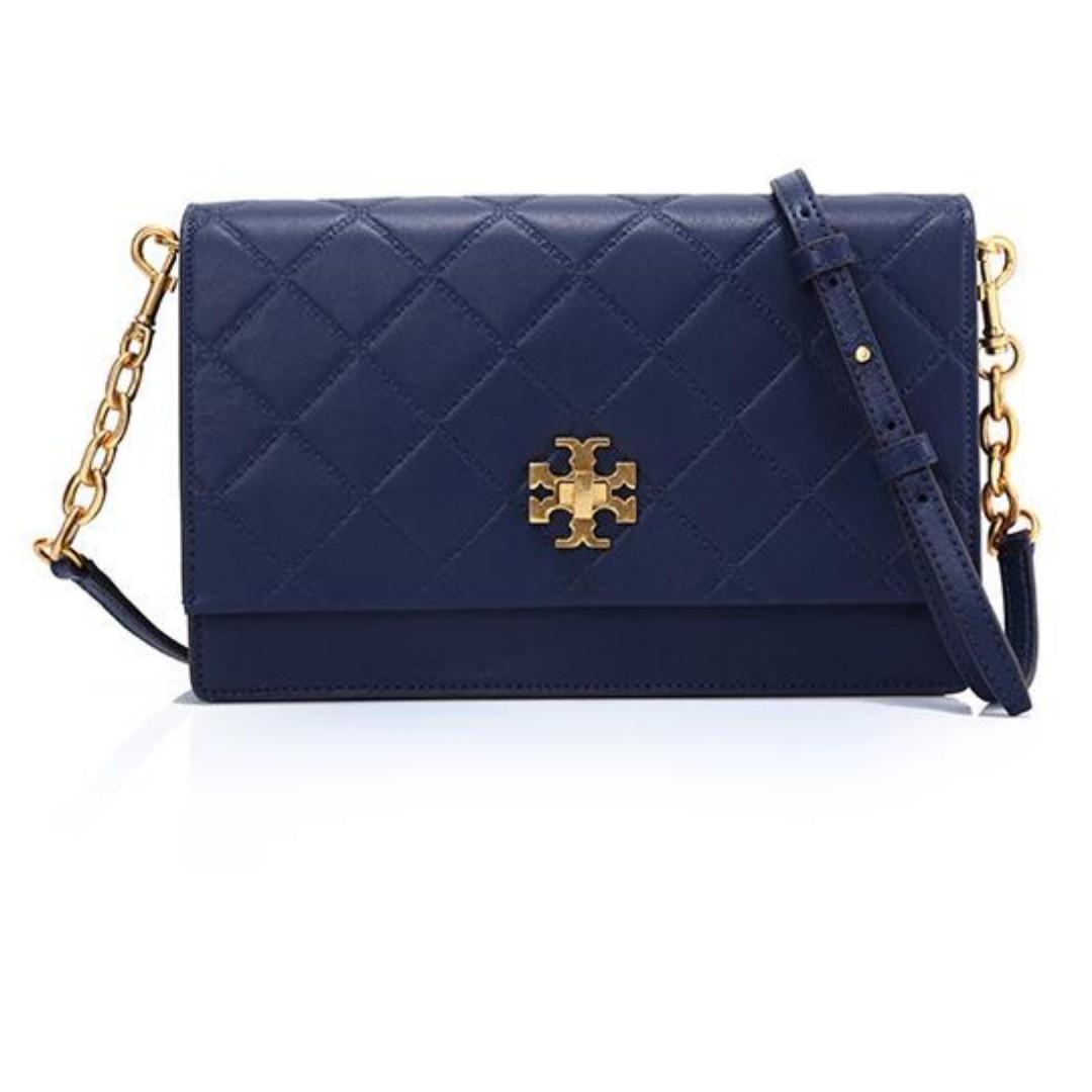 tory burch navy bag
