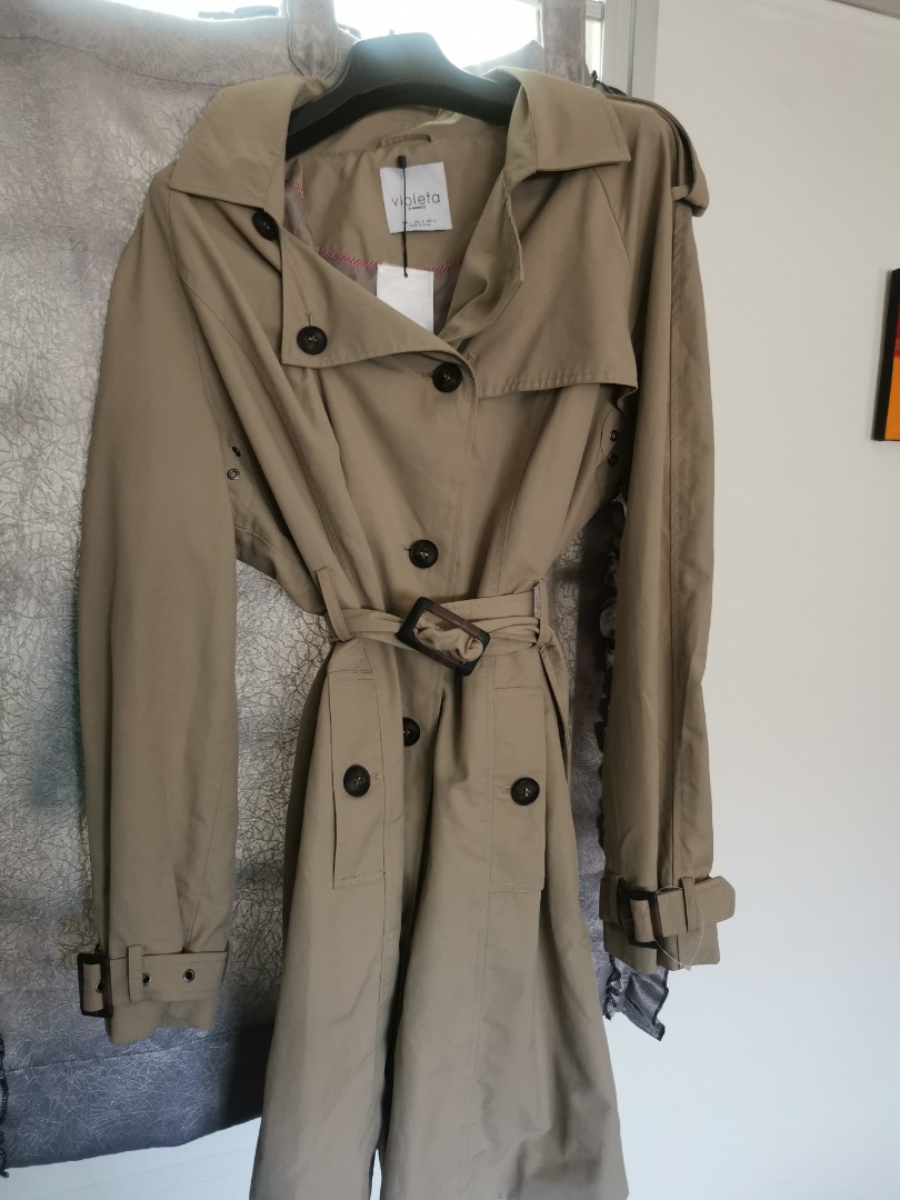 Trench Coat, Women's Fashion, Coats, Jackets and Outerwear on Carousell