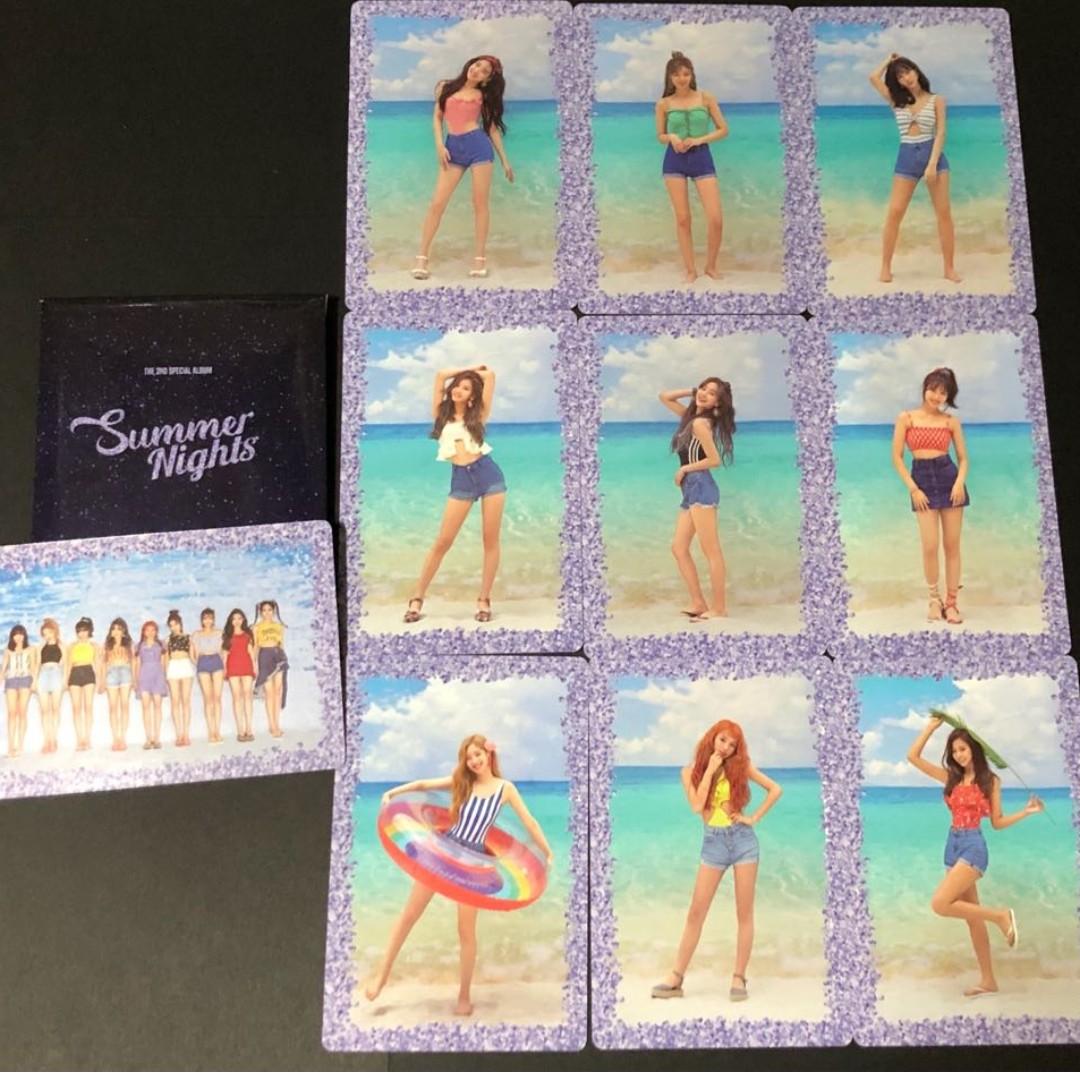Twice Summer Nights Pob Set Hobbies Toys Memorabilia Collectibles K Wave On Carousell