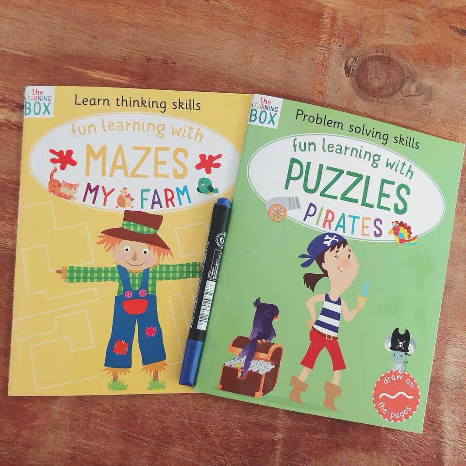 Wipe clean learning book, Hobbies & Toys, Books & Magazines, Assessment