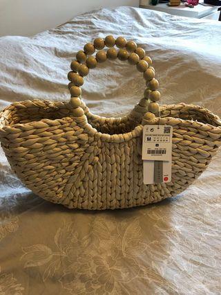 Woven bag ZARA