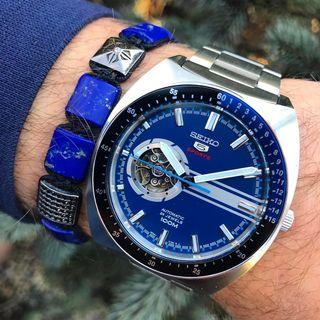[BNIB] Seiko 5 Sports Automatic 24 Jewels Open Heart Dial SSA327 SSA327K1 SSA327K Men's Watch