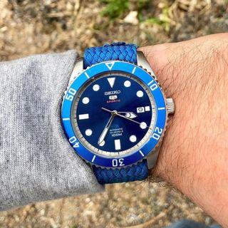 [BNIB] Seiko 5 " Rolex Submariner Homage " Sports Automatic Made in Japan SRPB89 SRPB89J1 SRPB89J Mens Watch