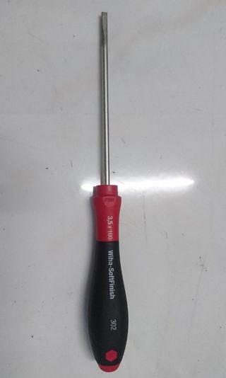 Wiha Flat Screwdriver 3.5mm x L=100mm
