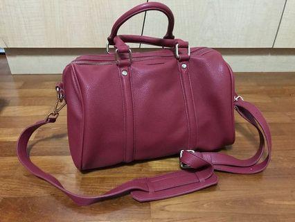Preloved Maroon-Red Handbag / Sling bag