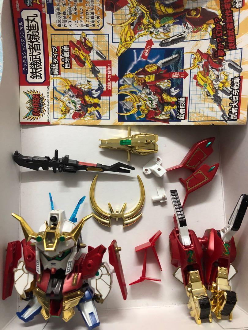 鉄機武者爆進丸高達模型sd Gundam 156 中古鋼丸上色塗裝補件配件hg Mg Pg 興趣及遊戲 玩具 遊戲類 Carousell