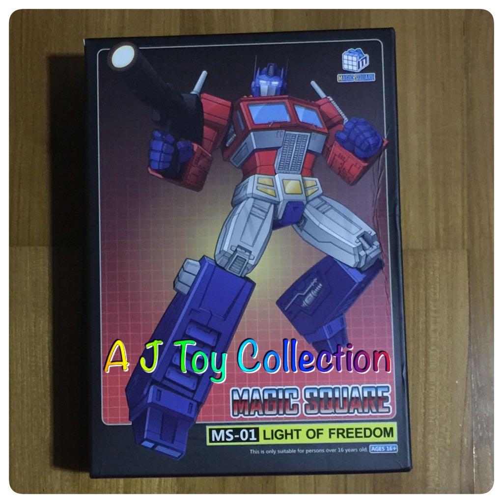 In Stock Transformers Magic Square Ms01 Ms 01 Optimus Prime Hobbies Toys Toys Games On Carousell