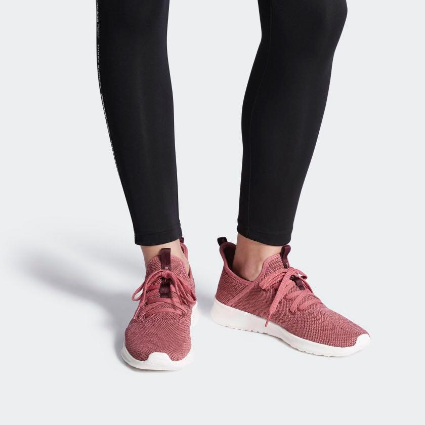 Adidas cloudfoam discount pure maroon