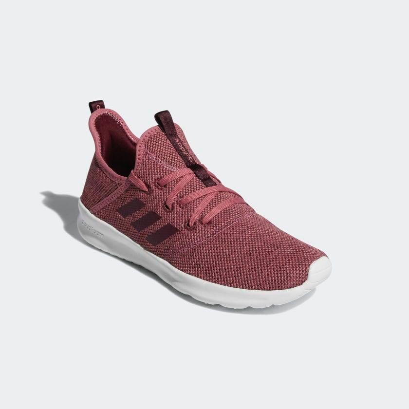 Maroon adidas on sale cloudfoam