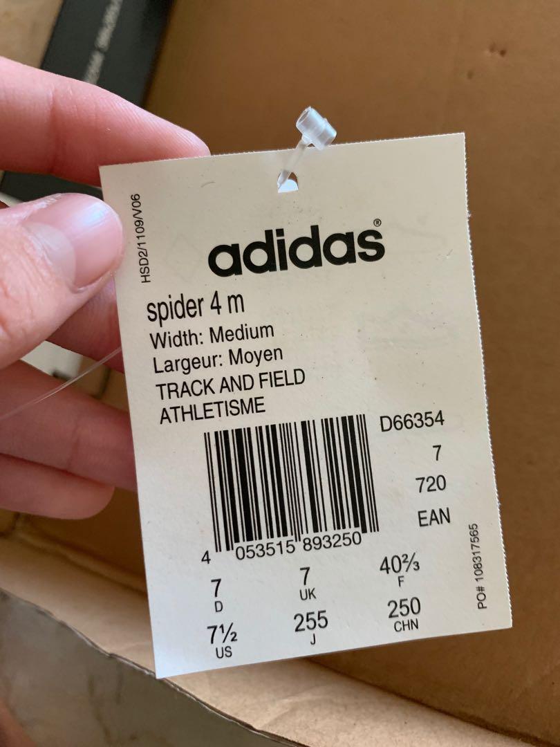 Adidas 4m spikes sale