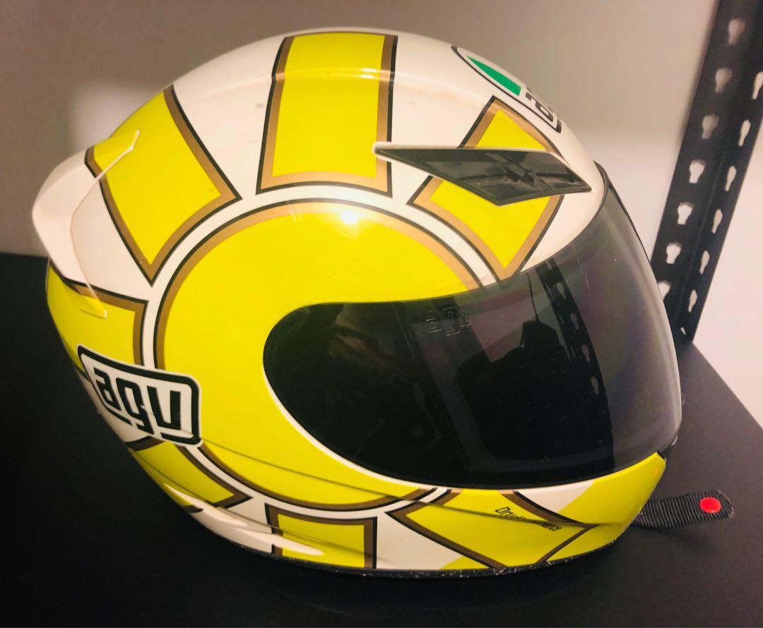 AGV Helmet, Motorcycles, Motorcycle Apparel on Carousell
