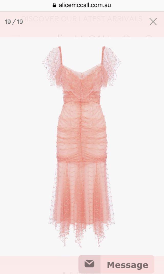 Alice McCall Venus Valentine Midi Dress Women s Fashion Clothes