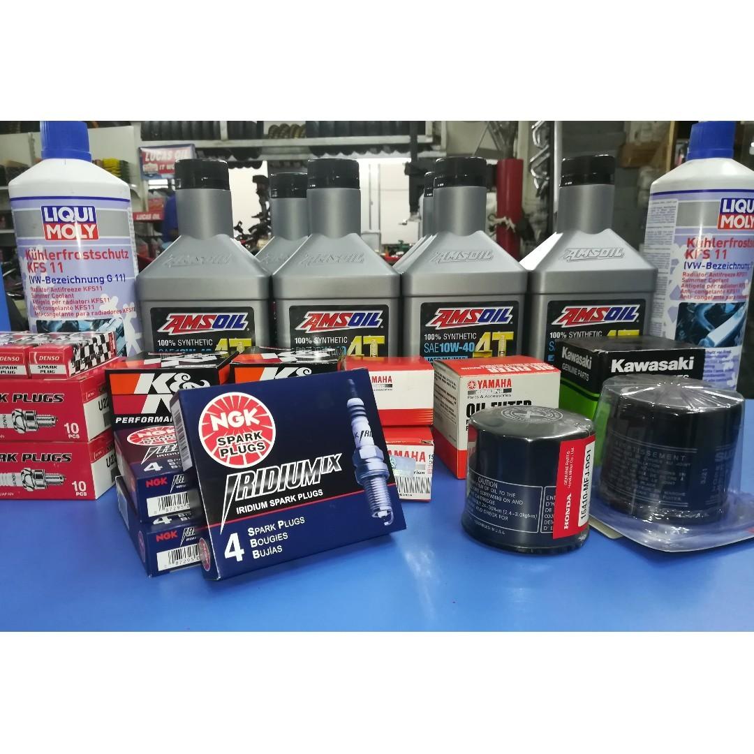 Amsoil Engine Oil Package Motorcycles Motorcycle Accessories On Carousell