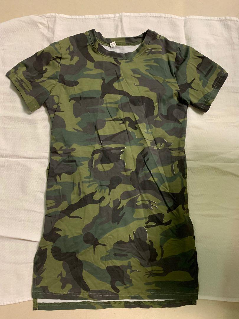 army t shirt dress