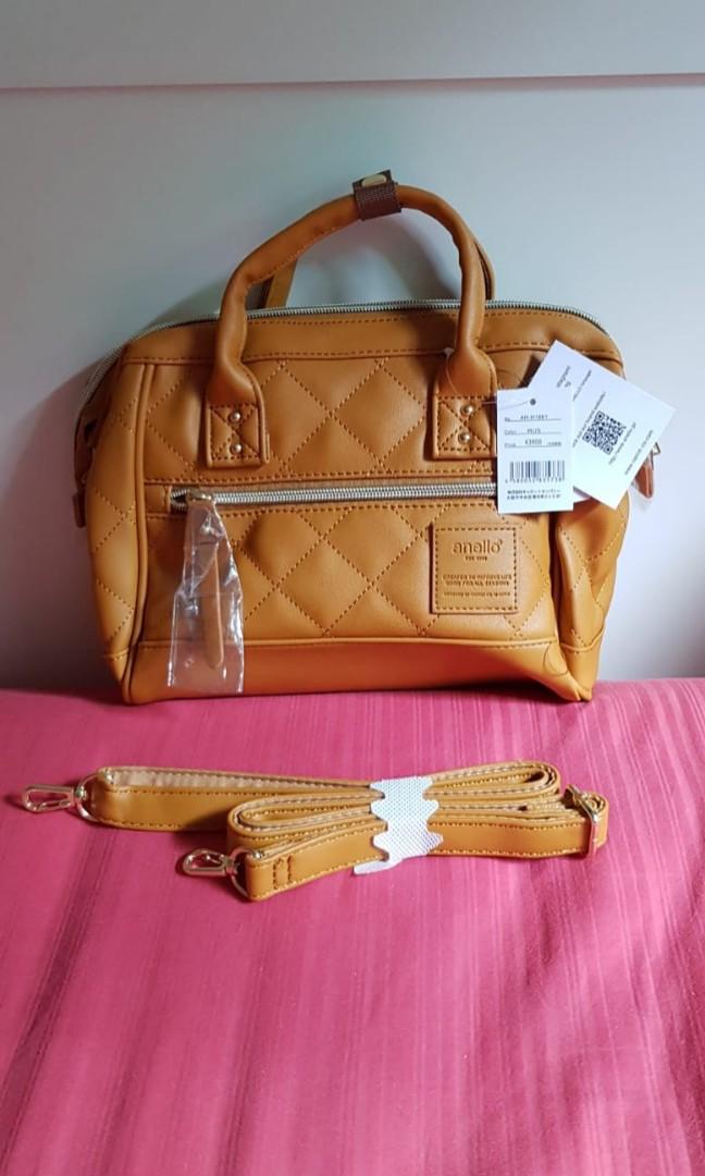 anello quilted sling bag