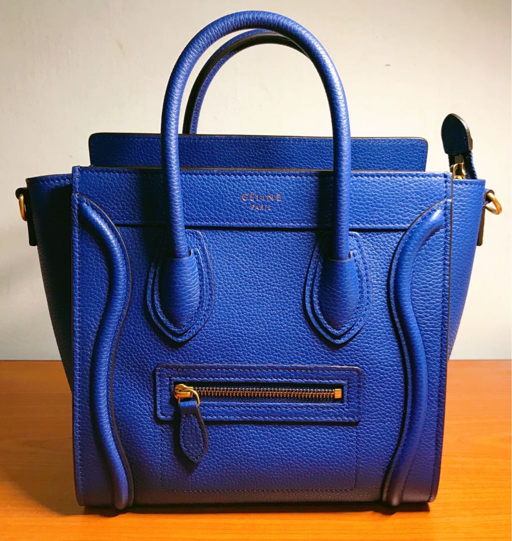 Authentic Celine Nano Luggage (Receipt), Luxury, Bags & Wallets on ...