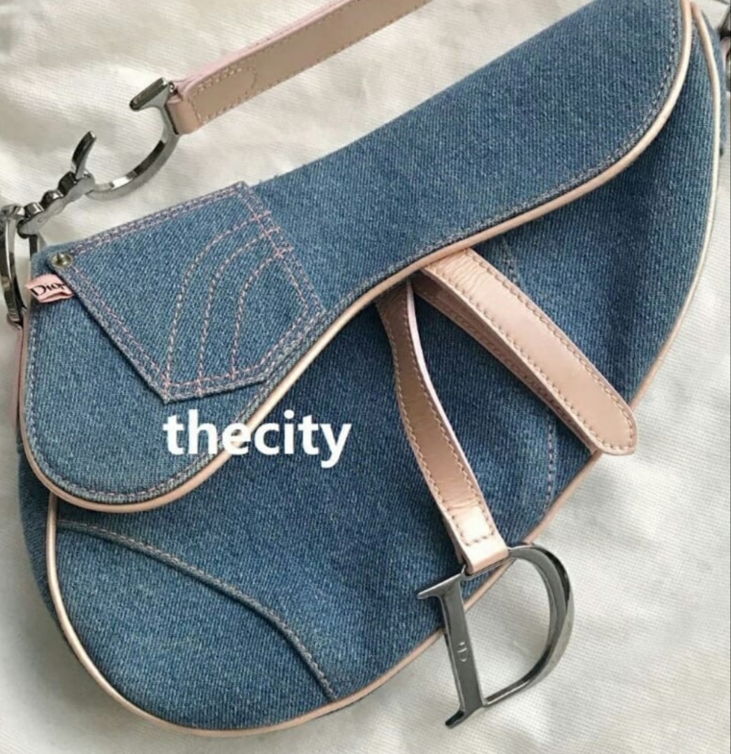 Authentic Dior Saddle Bag Vintage Seasoned Interior Luxury
