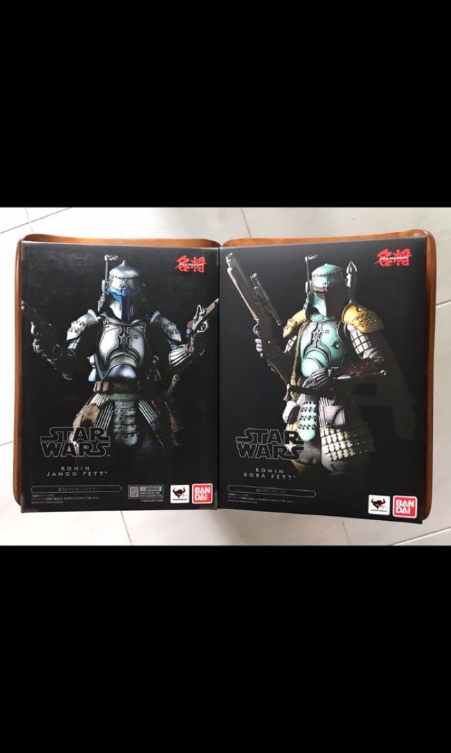 Bandai Star Wars Movie Realization Boba Fett And Jango Fett Toys Games Bricks Figurines On Carousell