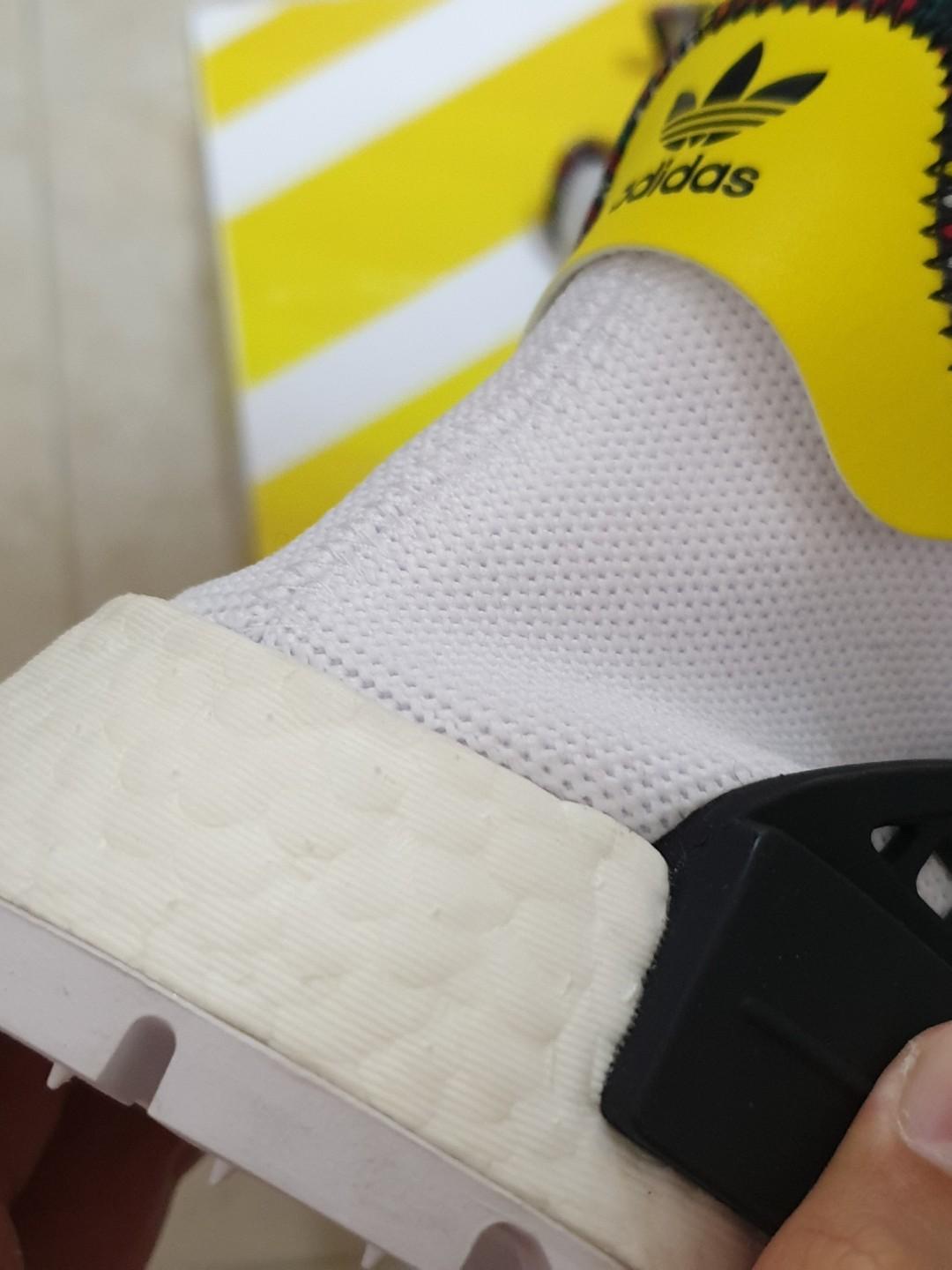 adidas human race beige