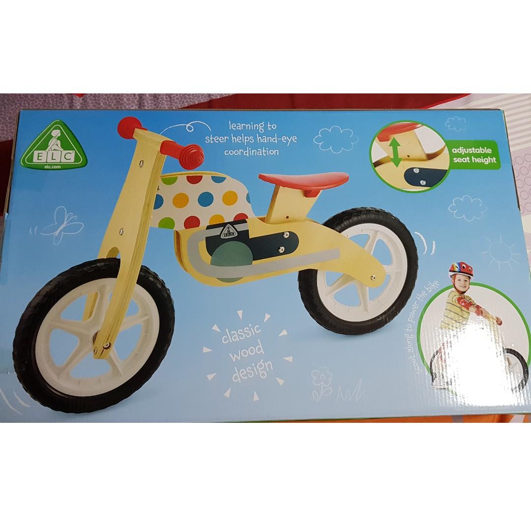 Elc wooden balance new arrivals bike