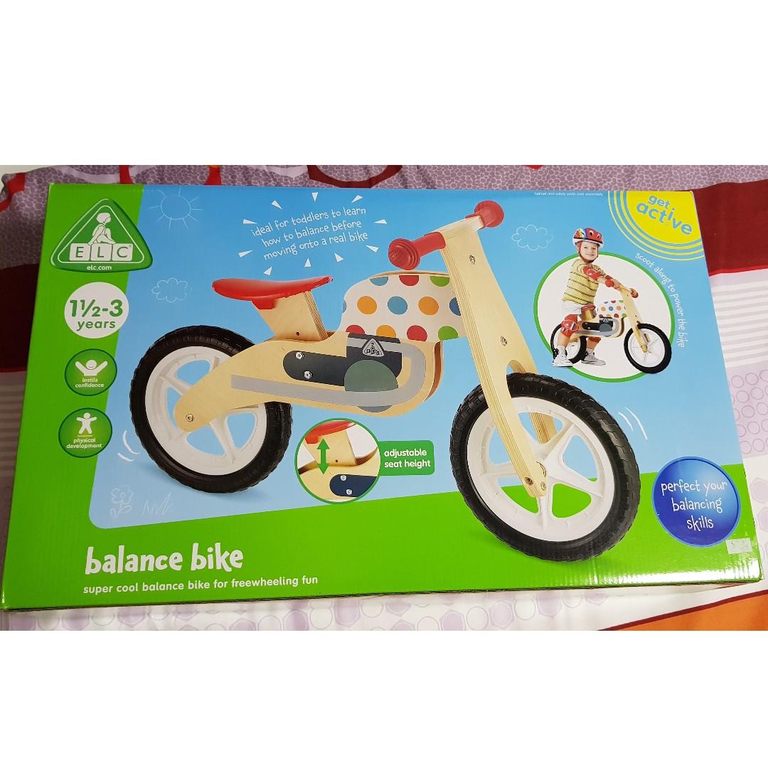 Elc wooden balance bike deals