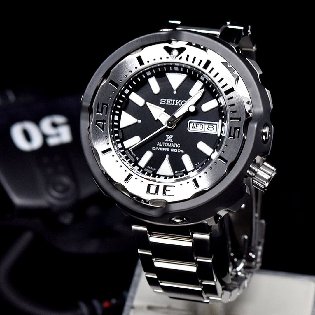 BNIB Seiko Prospex Baby Tuna Black Monster SRPA79J1 SRPA79