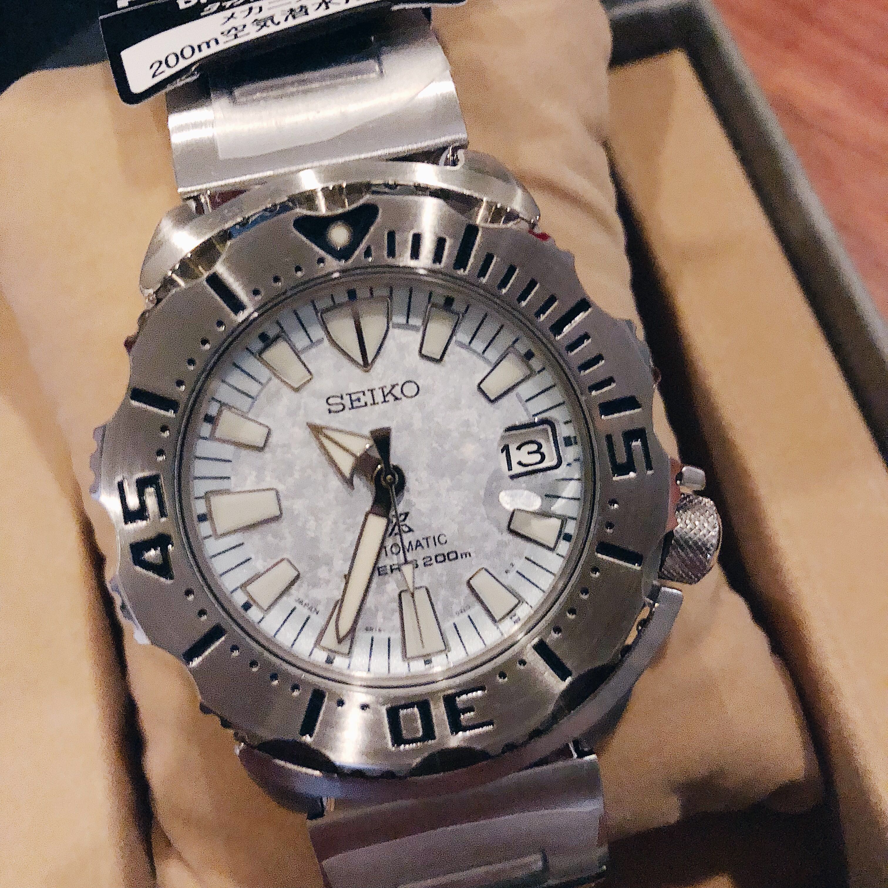 BNIB Seiko Prospex Ice Monster SBDC073 Made In Japan MAN WATCH