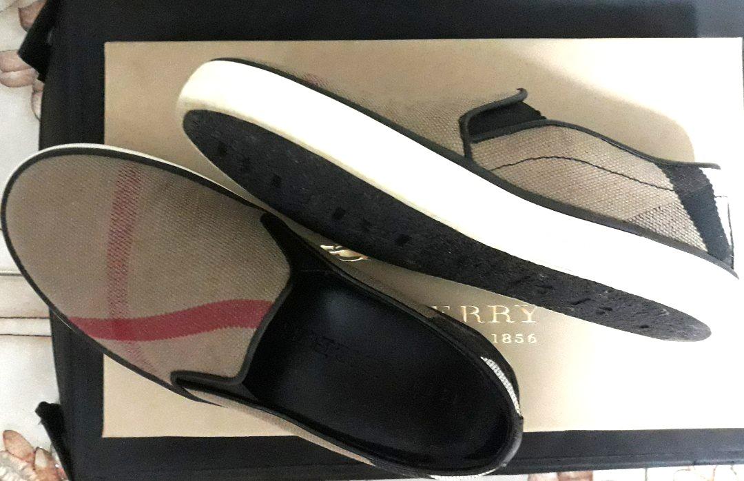 Burberry Gauden Slipon Women Luxury Sneakers Footwear on Carousell