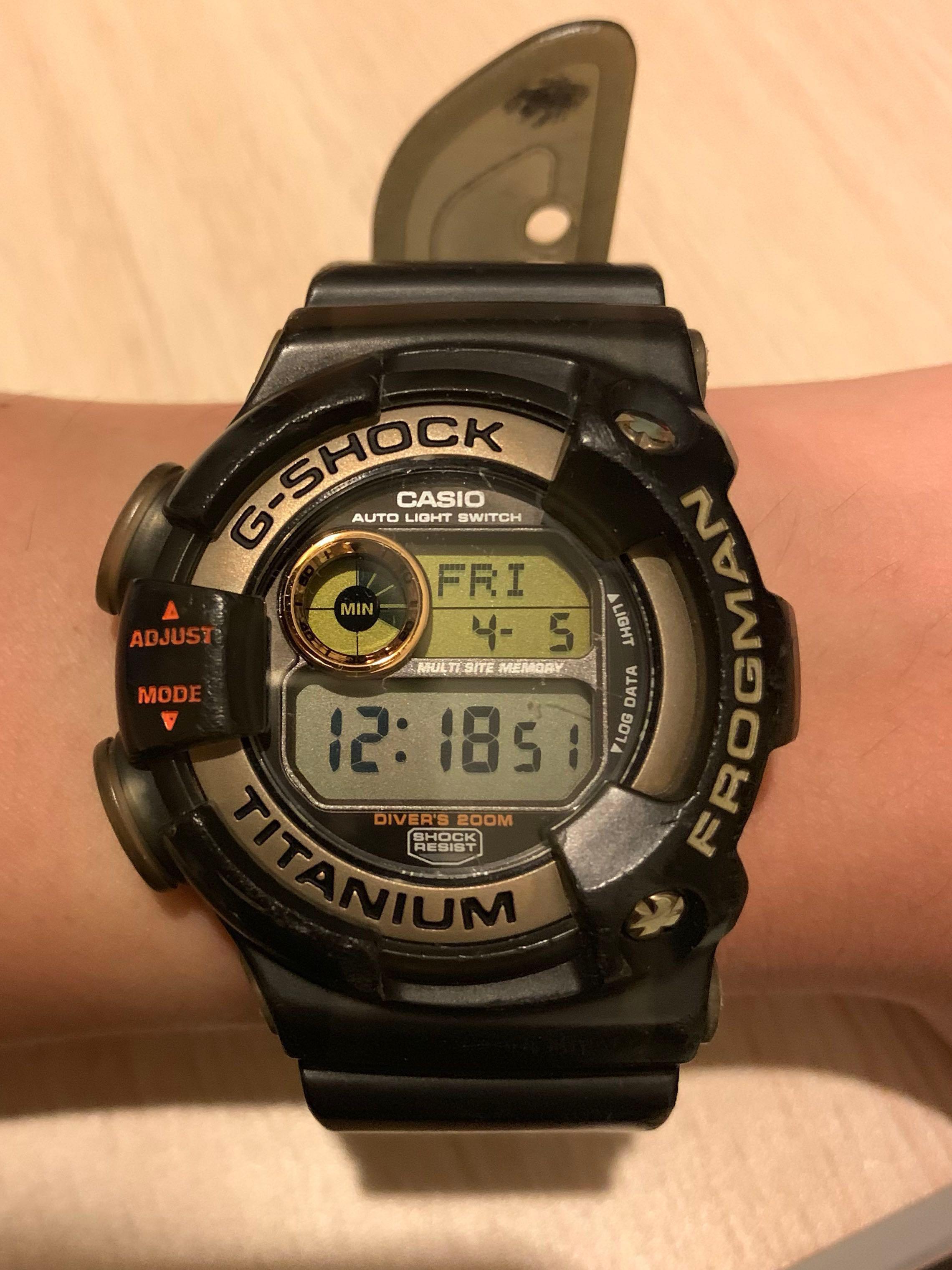 Casio G shock Frogman DW 9902 特別版, 名牌, 手錶- Carousell