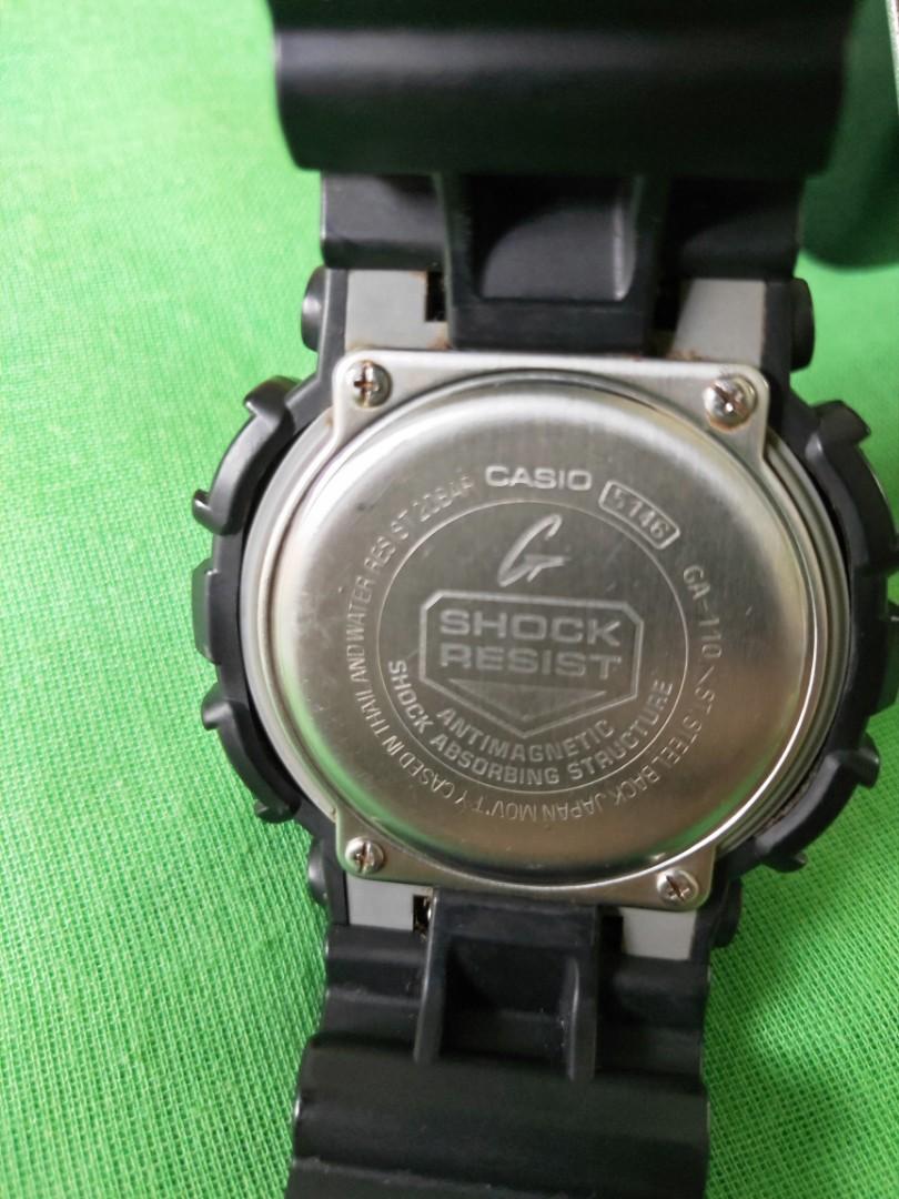 shock resist antimagnetic shock absorbing structure