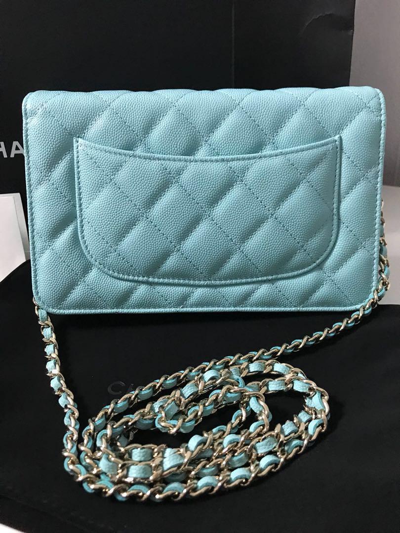 Chanel woc online tiffany blue