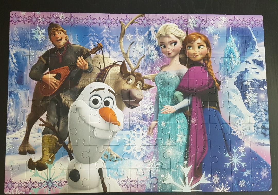 CLEMENTONI FROZEN SUPERCOLOR JIGSAW PUZZLE 104PCS #Endgameyourexcess ...