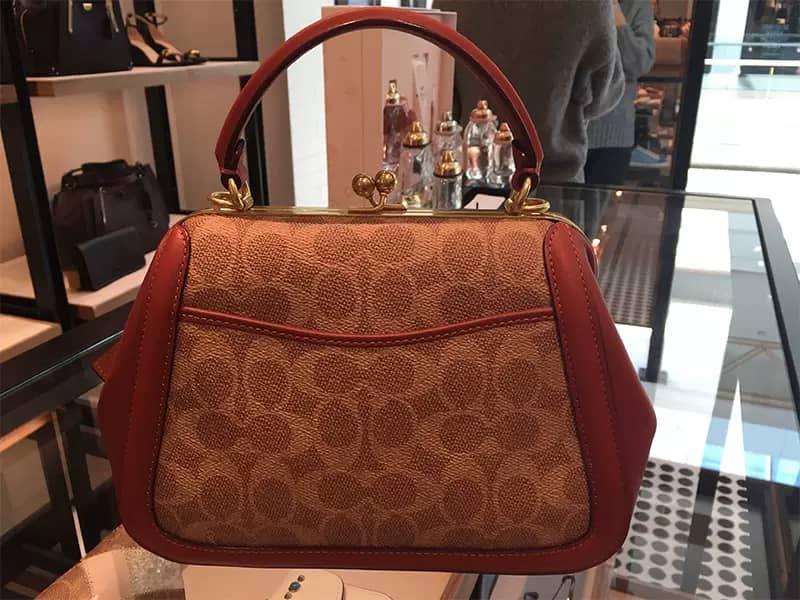 Coach Coated Canvas Signature Frame Bag 23 Women s Fashion Bags