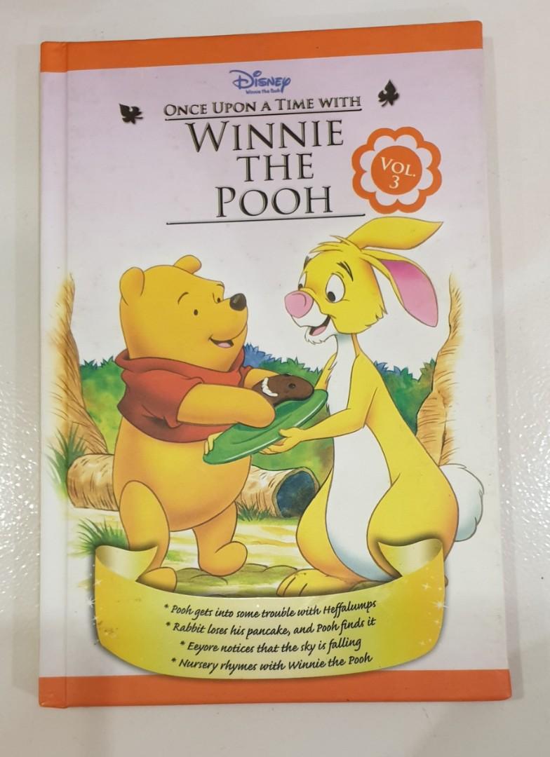 Disney Once Upon A Time With Winnie The Pooh, Hobbies & Toys, Books ...