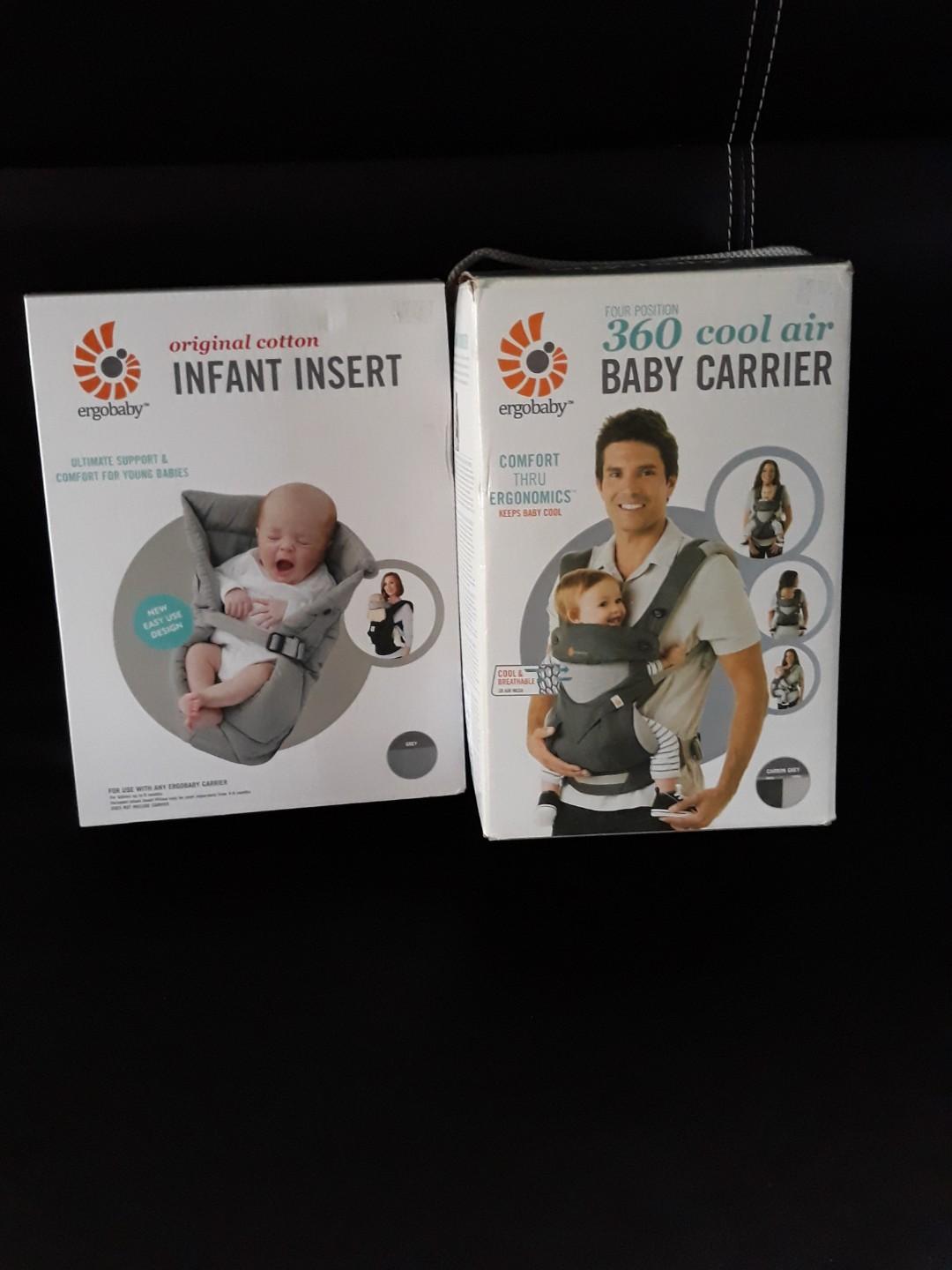 ergobaby 360 cool air infant insert