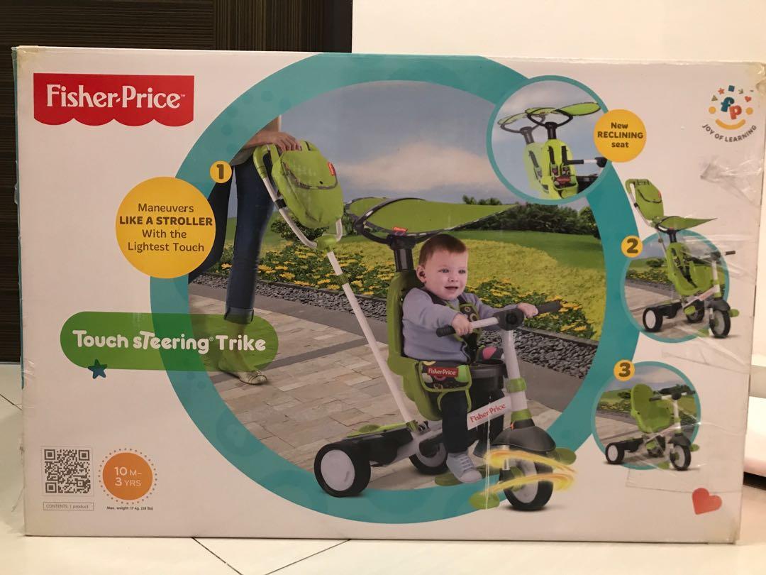 fisher price touch steering trike