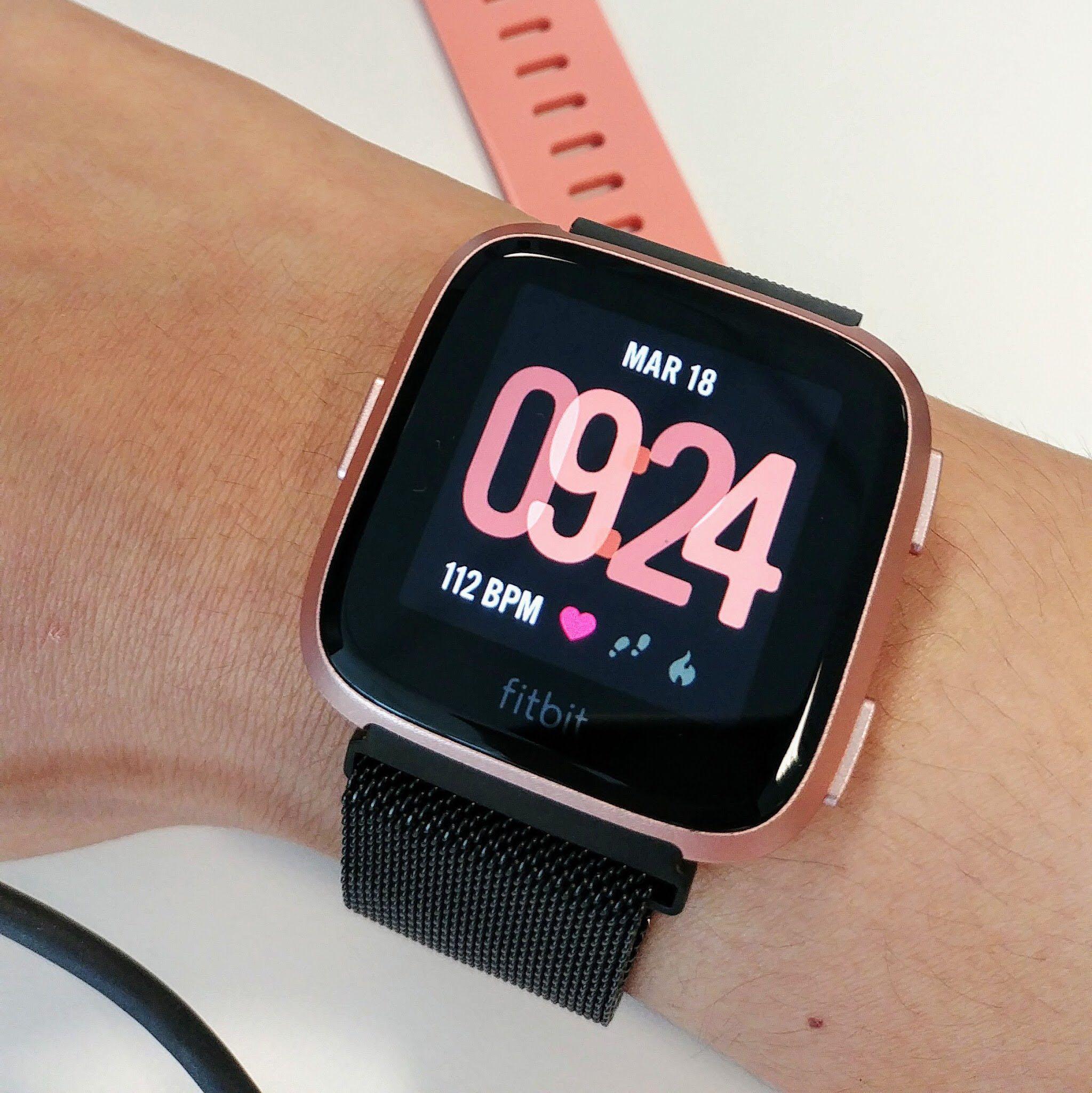 Fitbit versa milanese loop new arrivals