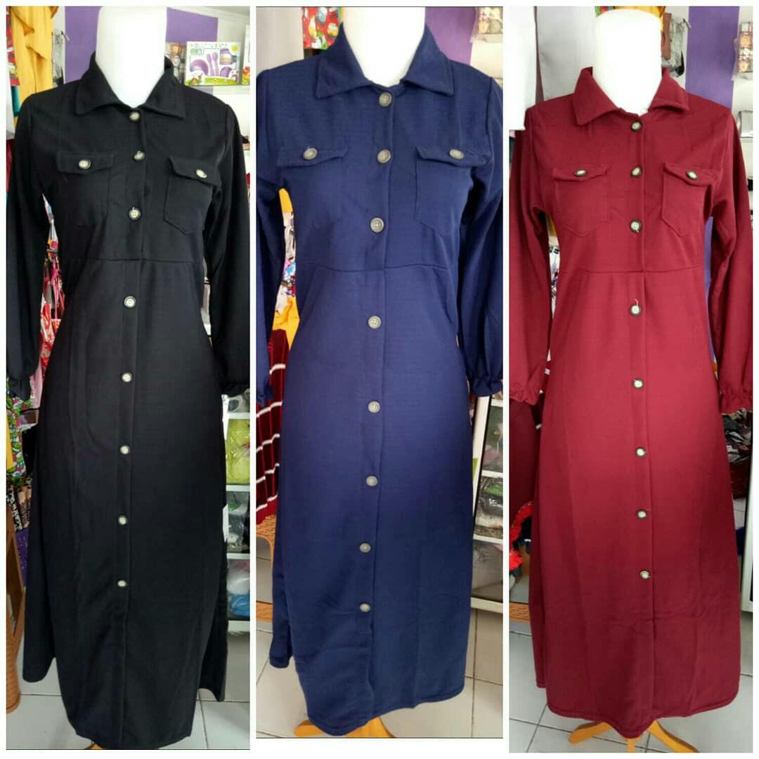 gamis simple gamis model kancing long dress dres muslim baju muslim 1555156702 f5c4885c progressive