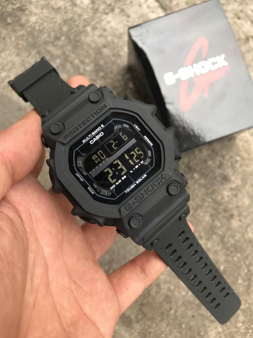 G Shock gdx kingkong FULL black SE Fesyen Pria Jam Tangan di