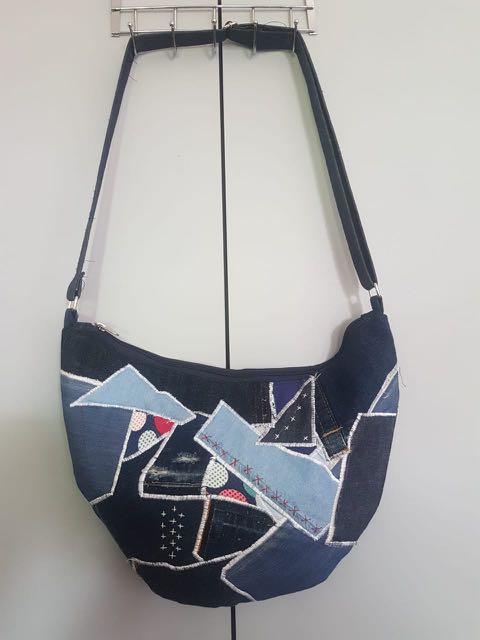 handcrafted sling bags