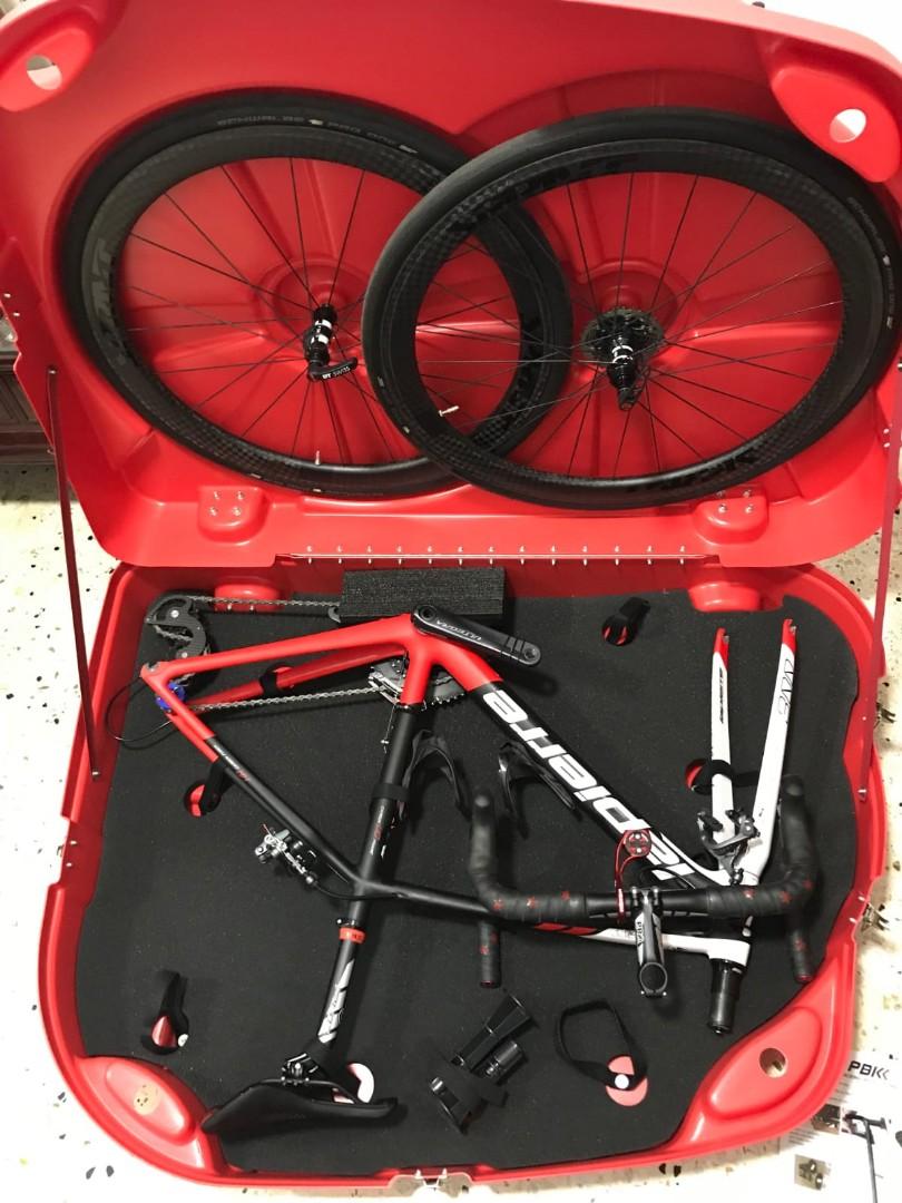 Hard case bike box, Sports Equipment, Bicycles & Parts, Bicycles on