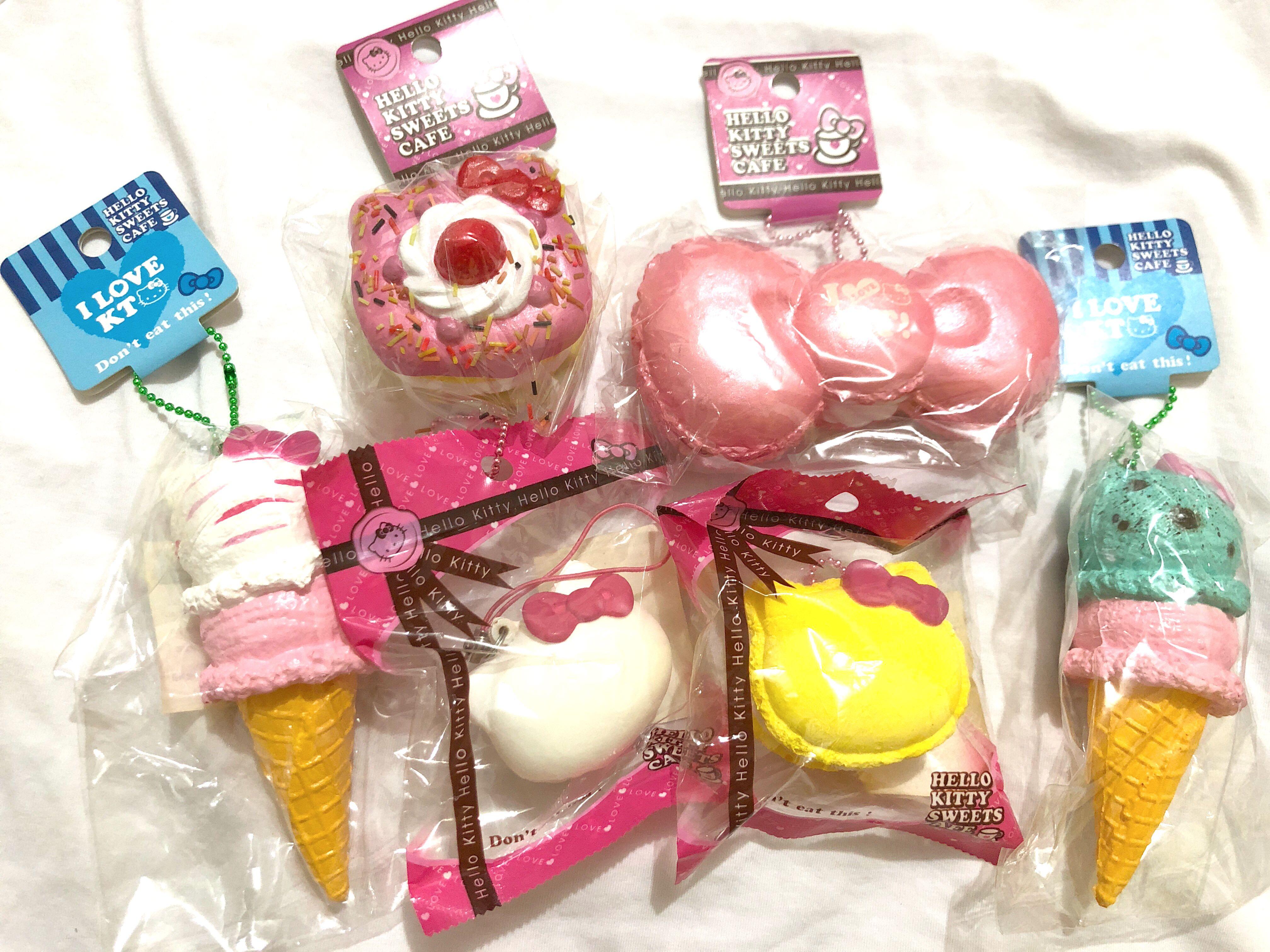 Hello Kitty Sweets Cafe Squishies Hobbies Toys Toys Games On Carousell