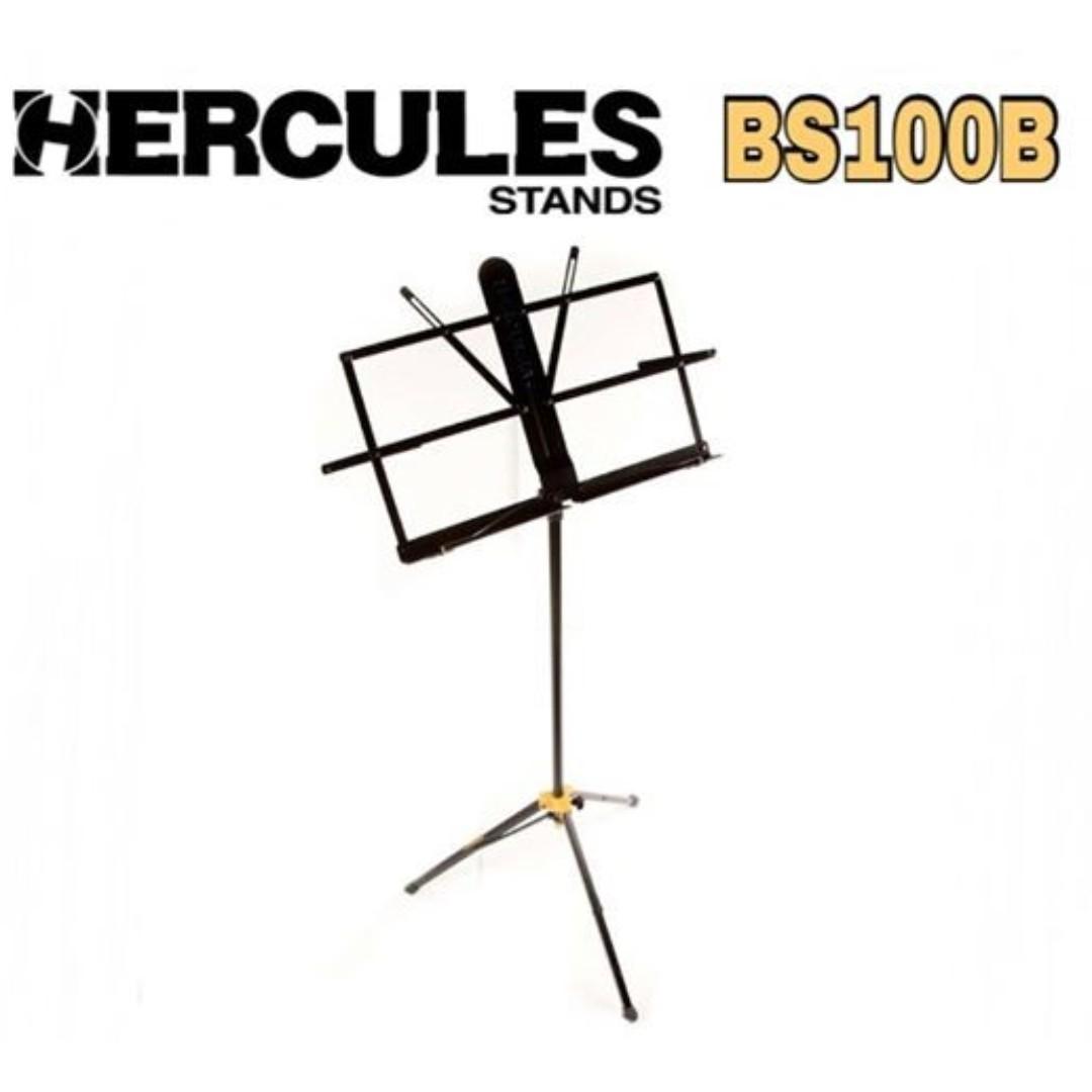 Hercules BS100B TwoSection EZ Glide Music Stand, Hobbies & Toys, Music