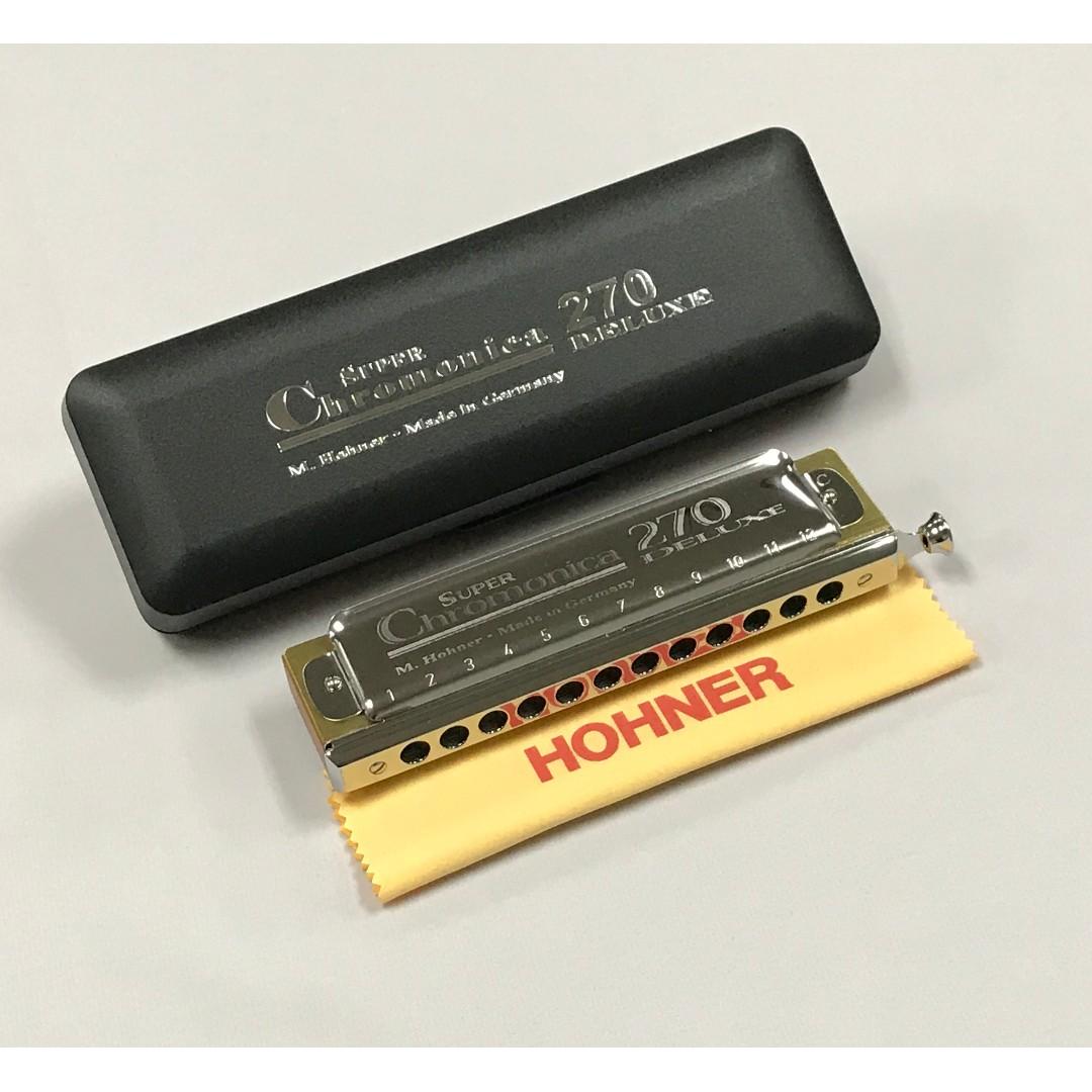 Hohner Harmonica (Super Chromonica 270 Deluxe, C Key), Music & Media ...