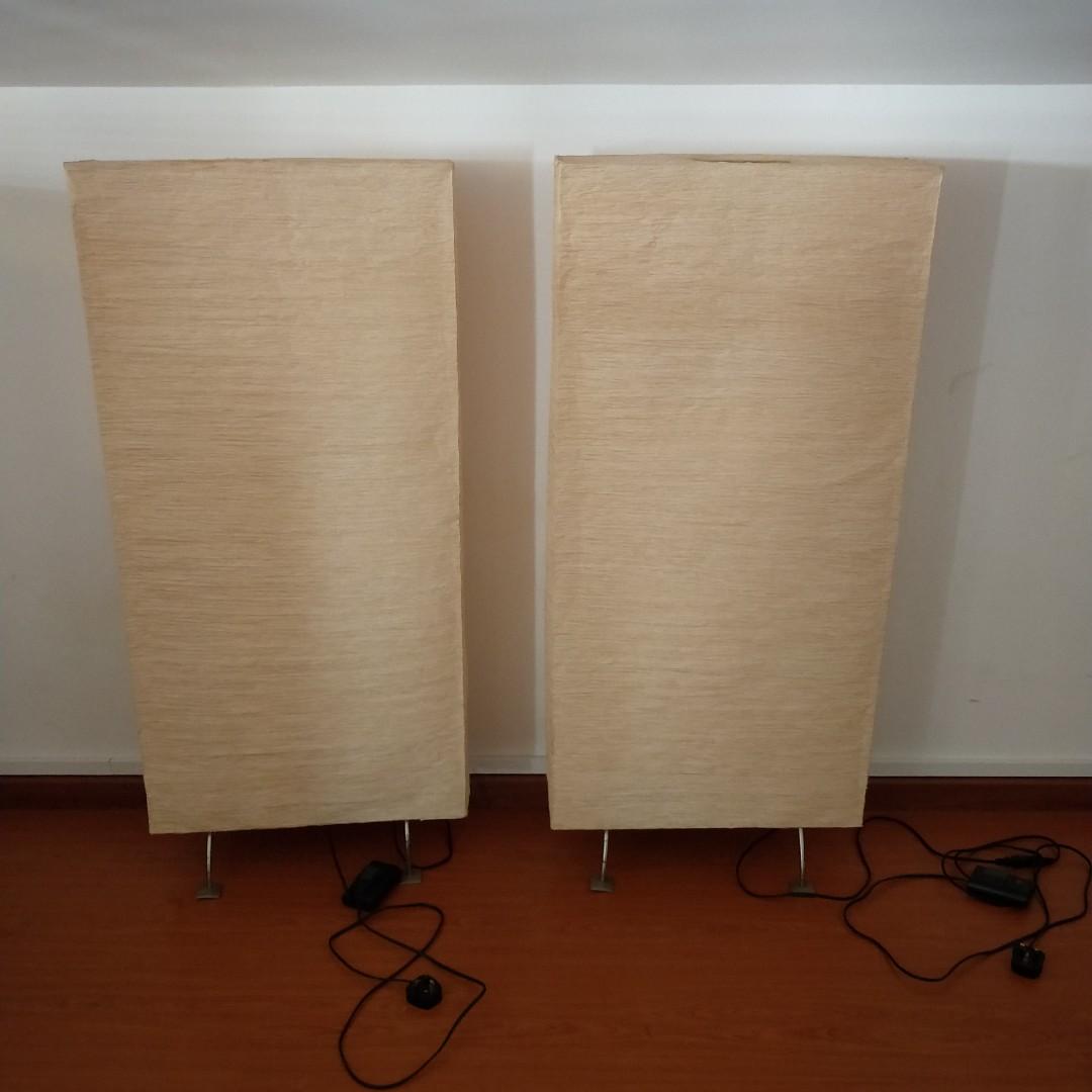 Ikea Floor Lamp In Rice Paper 2 Pieces Furniture Others On Carousell Despite its quite plain design, the ikea lamp features a dimming. ikea floor lamp in rice paper 2 pieces