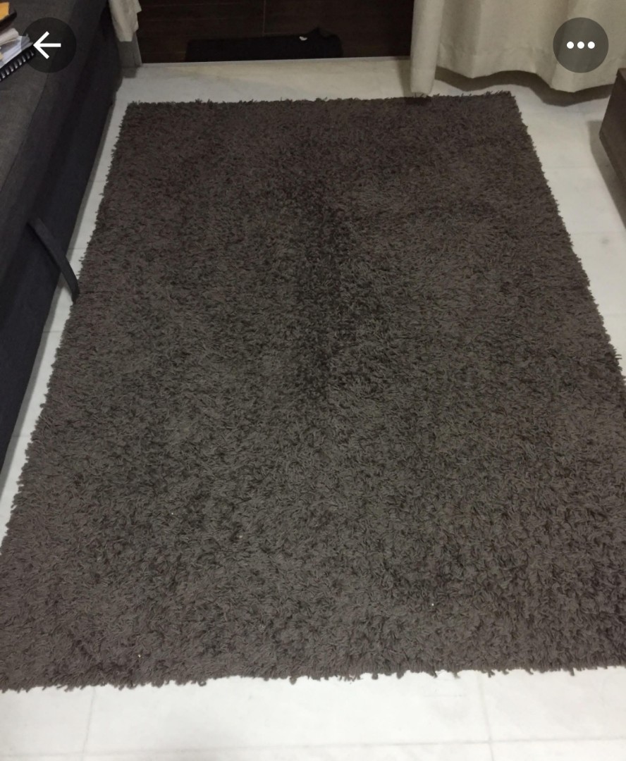 Ikea High Pile Rug, Furniture & Home Living, Home Decor, Carpets, Mats