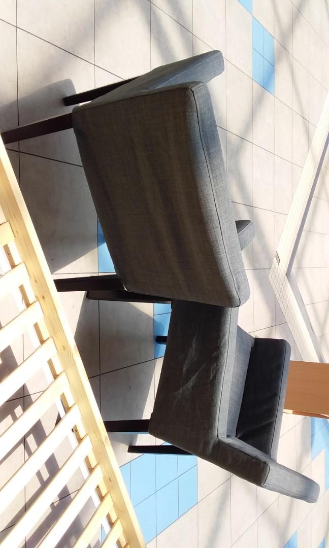 Ikea NILS chair with armrests / armchair / couch, Furniture & Home