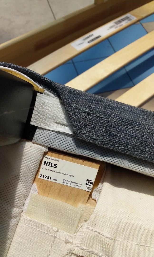 Ikea NILS chair with armrests / armchair / couch, Furniture & Home