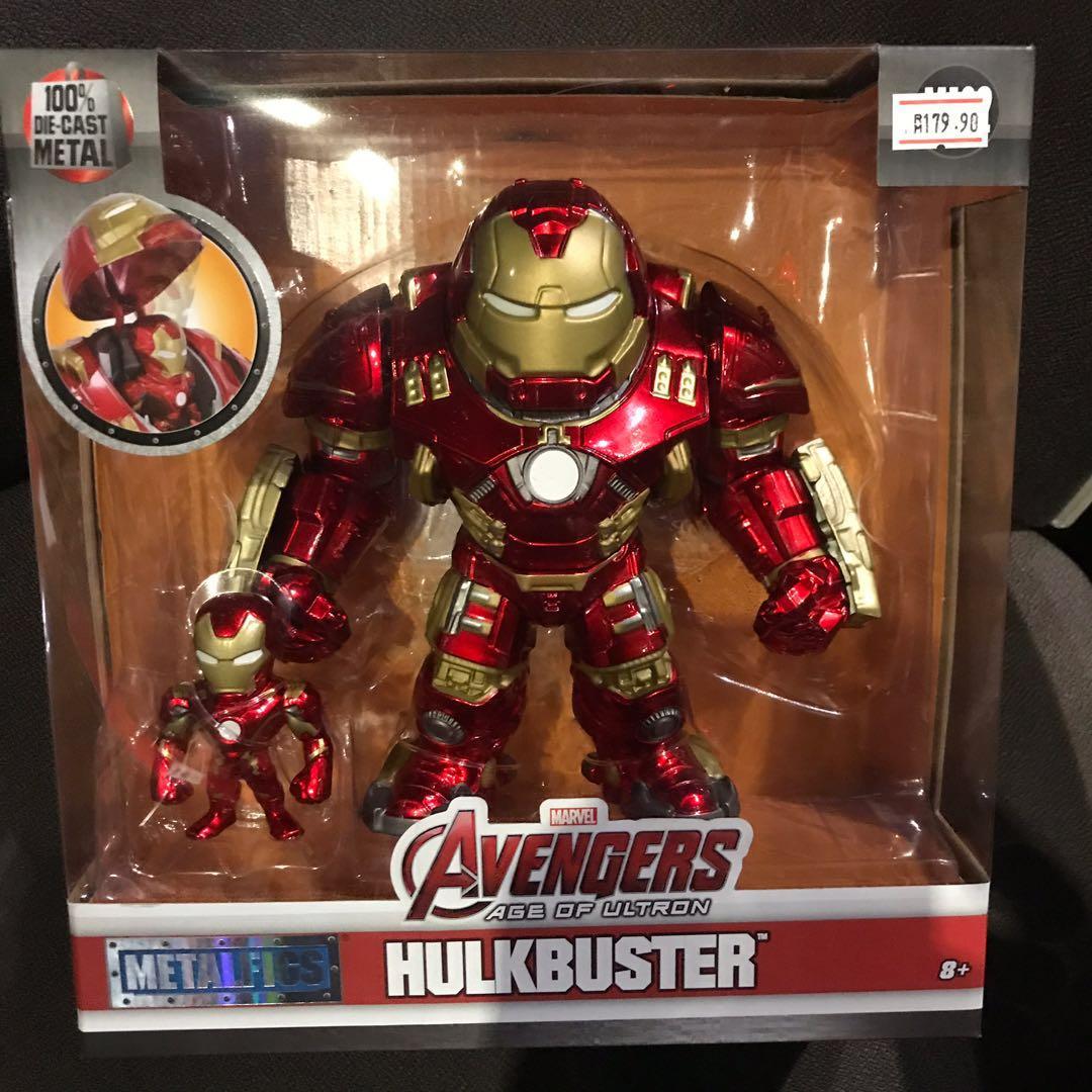 Jada Toys Avengers Age Of Ultron Hulkbuster Diecast Metal Figure Toys Games Action Figures Collectibles On Carousell