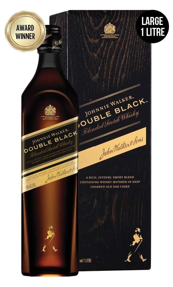 JW Double Black Label 1 Litre, Food & Drinks, Alcoholic ...